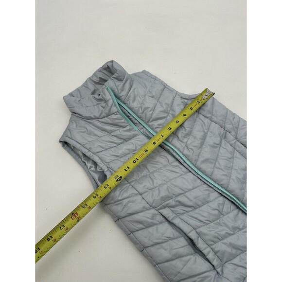 Columbia Women Sleeveless Long Thermo‎ Vest Silver Thermo Lined Small 10 years - Picture 9 of 9